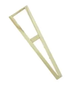 Muleta de madera