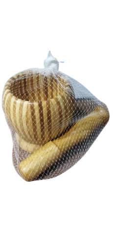 Mortero de madera